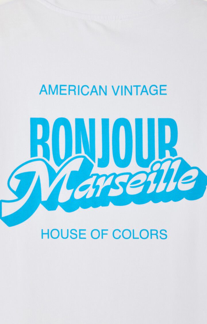 Unisex's t-shirt Fizvalley "Bonjour"