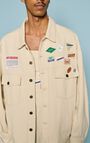 Unisex's jacket Snopdog - 20 years, ECRU, hi-res-model